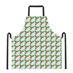 Christmas Holly Berry Pattern Print Apron