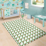 Christmas Holly Berry Pattern Print Area Rug