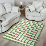 Christmas Holly Berry Pattern Print Area Rug