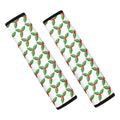 Christmas Holly Berry Pattern Print Car Seat Belt Covers