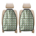 Christmas Holly Berry Pattern Print Car Seat Organizers