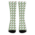 Christmas Holly Berry Pattern Print Crew Socks