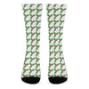 Christmas Holly Berry Pattern Print Crew Socks