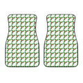 Christmas Holly Berry Pattern Print Front Car Floor Mats