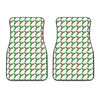 Christmas Holly Berry Pattern Print Front Car Floor Mats