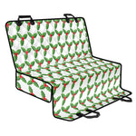 Christmas Holly Berry Pattern Print Pet Car Back Seat Cover