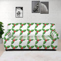 Christmas Holly Berry Pattern Print Sofa Cover