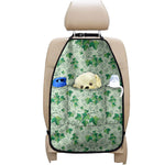 Christmas Ivy Leaf Pattern Print Car Seat Organizers