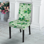 Christmas Ivy Leaf Pattern Print Dining Chair Slipcover