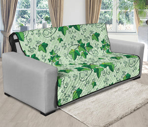 Christmas Ivy Leaf Pattern Print Futon Protector