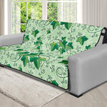 Christmas Ivy Leaf Pattern Print Futon Protector