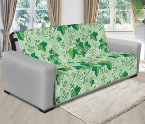 Christmas Ivy Leaf Pattern Print Futon Protector