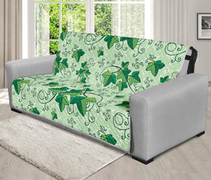 Christmas Ivy Leaf Pattern Print Futon Protector