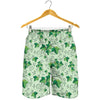 Christmas Ivy Leaf Pattern Print Men's Shorts