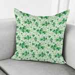 Christmas Ivy Leaf Pattern Print Pillow Cover