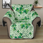 Christmas Ivy Leaf Pattern Print Recliner Protector