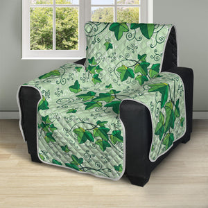 Christmas Ivy Leaf Pattern Print Recliner Protector