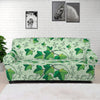 Christmas Ivy Leaf Pattern Print Sofa Cover