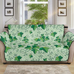 Christmas Ivy Leaf Pattern Print Sofa Protector