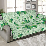 Christmas Ivy Leaf Pattern Print Sofa Protector