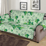 Christmas Ivy Leaf Pattern Print Sofa Protector