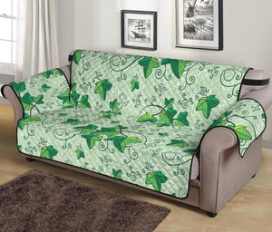 Christmas Ivy Leaf Pattern Print Sofa Protector