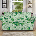 Christmas Ivy Leaf Pattern Print Sofa Protector