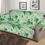 Christmas Ivy Leaf Pattern Print Sofa Protector