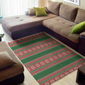 Christmas Knitted Pattern Print Floor Mat