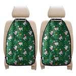 Christmas Llama Pattern Print Car Seat Organizers