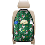 Christmas Llama Pattern Print Car Seat Organizers