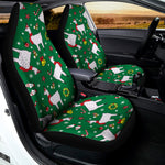 Christmas Llama Pattern Print Universal Fit Car Seat Covers