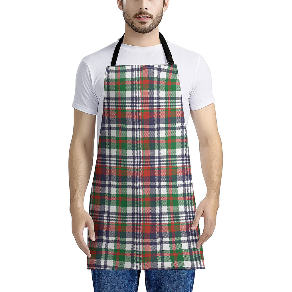 Christmas Madras Plaid Print Apron