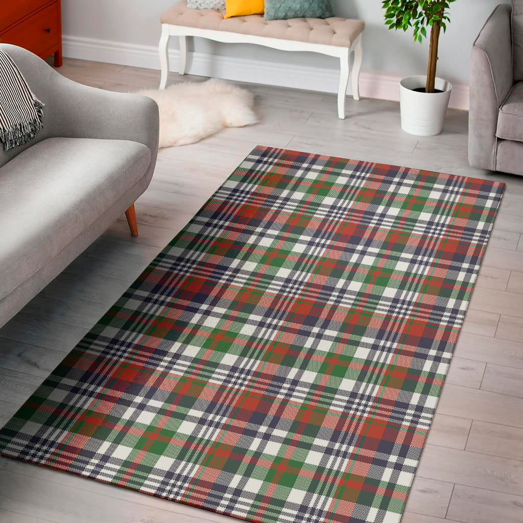 Christmas Madras Plaid Print Area Rug