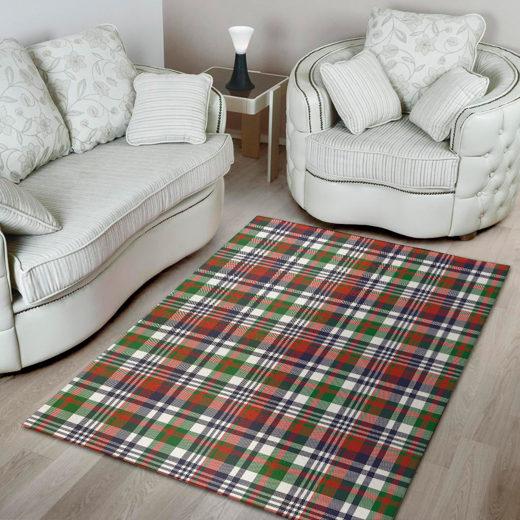 Christmas Madras Plaid Print Area Rug