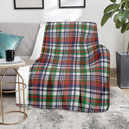 Christmas Madras Plaid Print Blanket