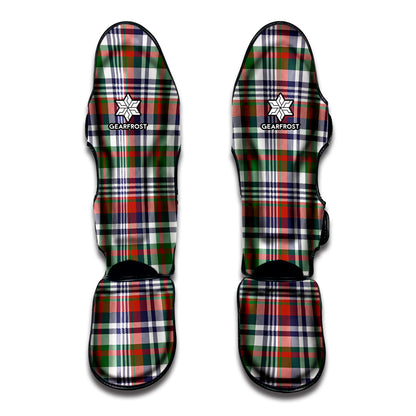 Christmas Madras Plaid Print Muay Thai Shin Guard