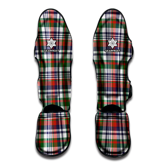 Christmas Madras Plaid Print Muay Thai Shin Guard