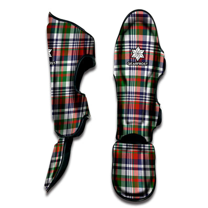 Christmas Madras Plaid Print Muay Thai Shin Guard