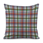 Christmas Madras Plaid Print Pillow Cover