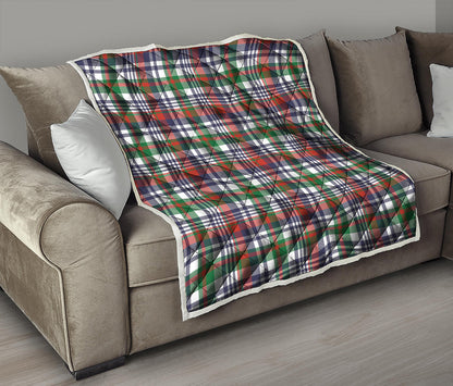 Christmas Madras Plaid Print Quilt
