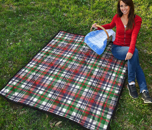 Christmas Madras Plaid Print Quilt