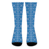 Christmas Nordic Knitted Pattern Print Crew Socks