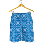 Christmas Nordic Knitted Pattern Print Men's Shorts