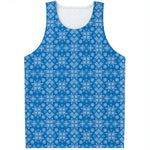 Christmas Nordic Knitted Pattern Print Men's Tank Top