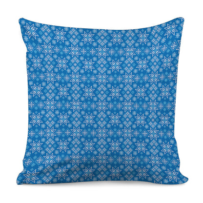 Christmas Nordic Knitted Pattern Print Pillow Cover