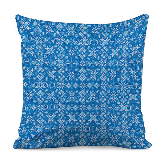 Christmas Nordic Knitted Pattern Print Pillow Cover