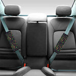 Christmas Party Elements Pattern Print Car Seat Belt Covers