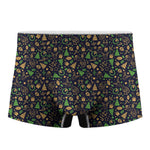 Christmas Party Elements Pattern Print Men's Boxer Briefs