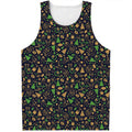 Christmas Party Elements Pattern Print Men's Tank Top